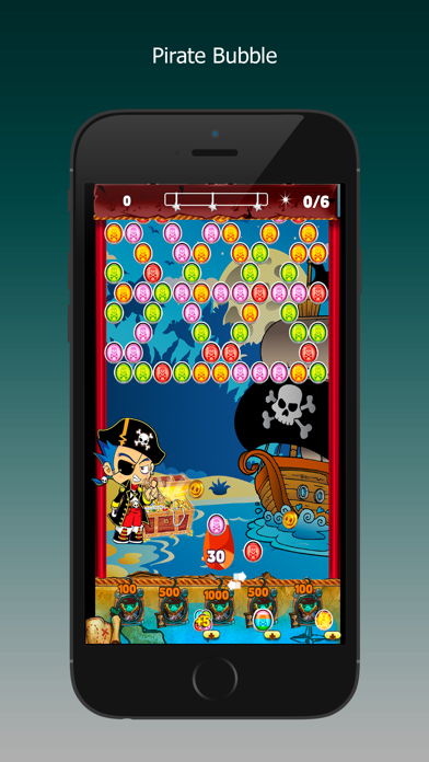 Pirate Bubble Ball Candy Shoot Match 3 Free Game Screenshots