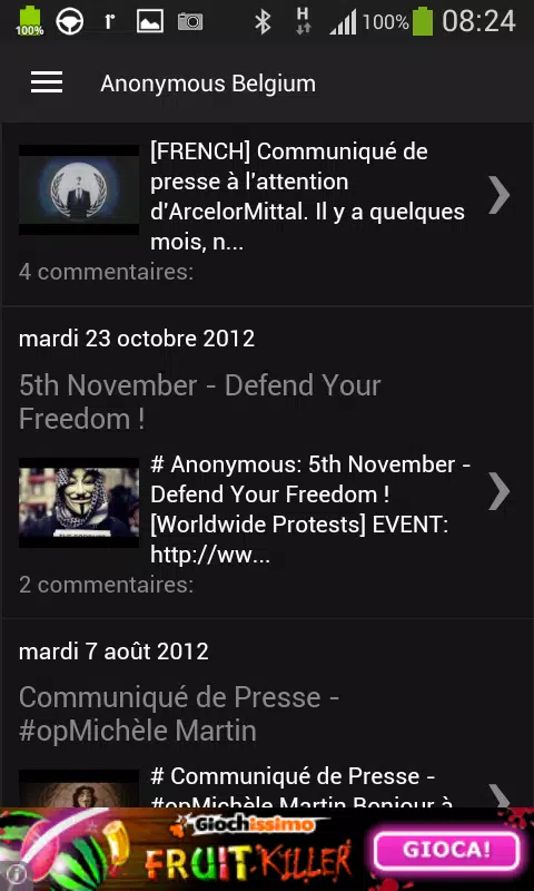 Anonymous Screenshots