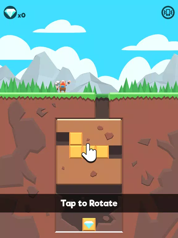 Rotating Miner iPad Screenshots