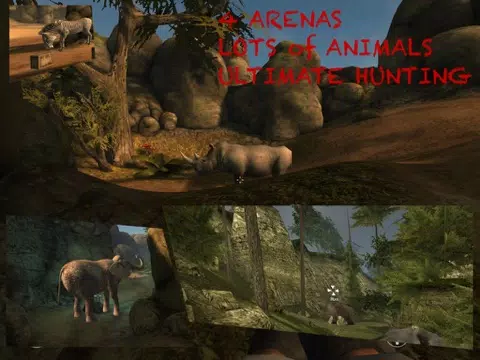 Tangkapan layar Animal Hunt: Africa Contract iPad 
