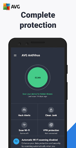 AVG AntiVirus & Security Screenshots