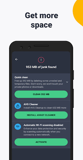 AVG AntiVirus & Security Screenshots