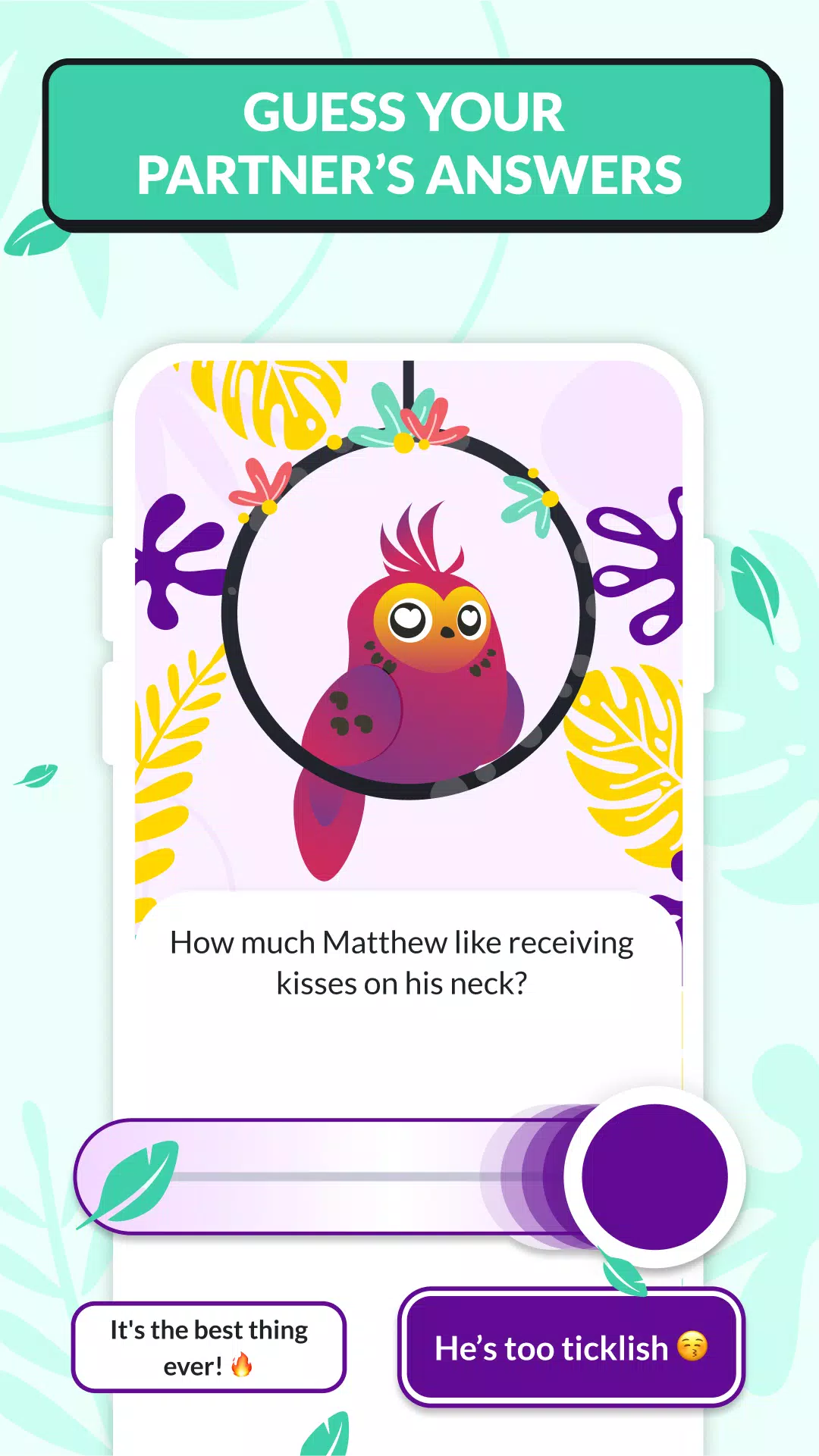 Love Tester Game - LovBirdz Screenshots