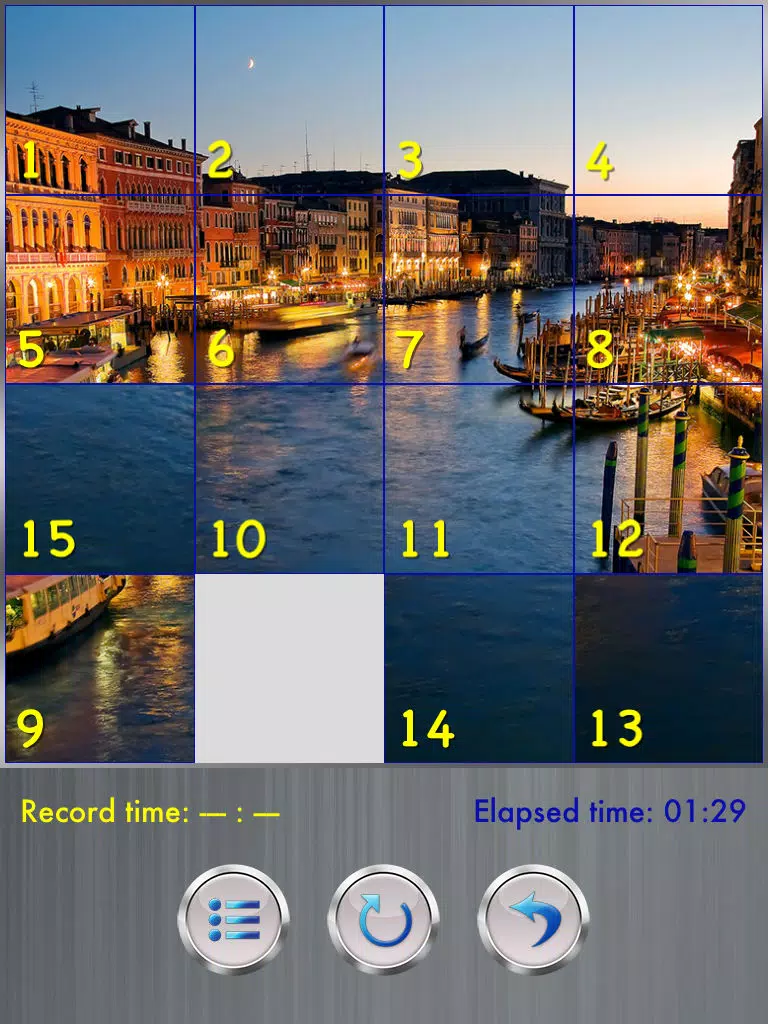 15 Puzzle - Top Destinations HD Free iPad 應用截圖