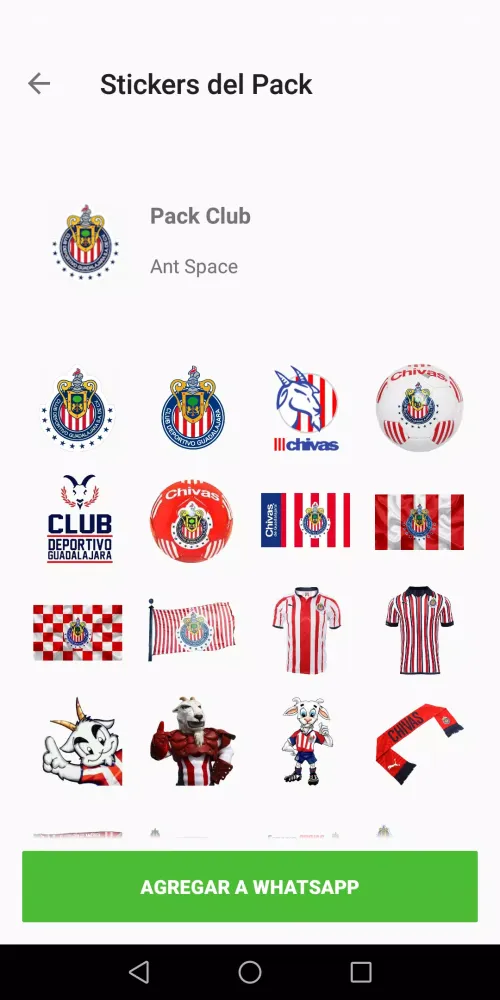 Stickers de Chivas Screenshots