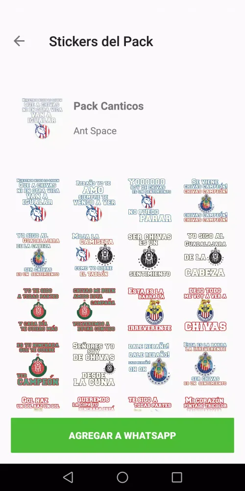 Stickers de Chivas Screenshots