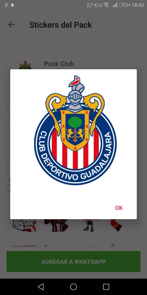 Stickers de Chivas Screenshots
