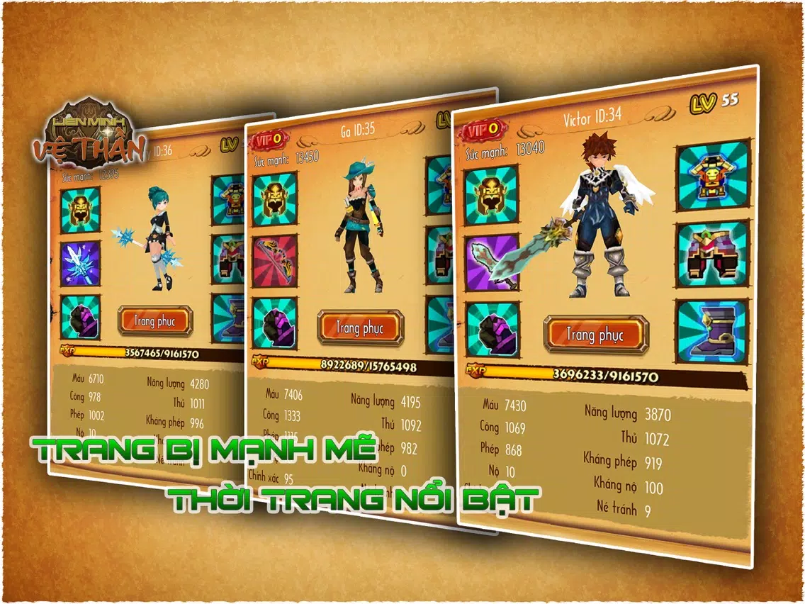 تصاویر Liên Minh Vệ Thần iPad 