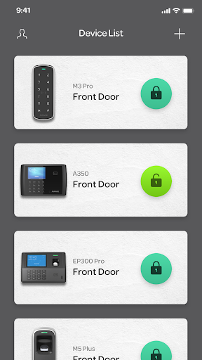CrossChex Mobile Screenshots