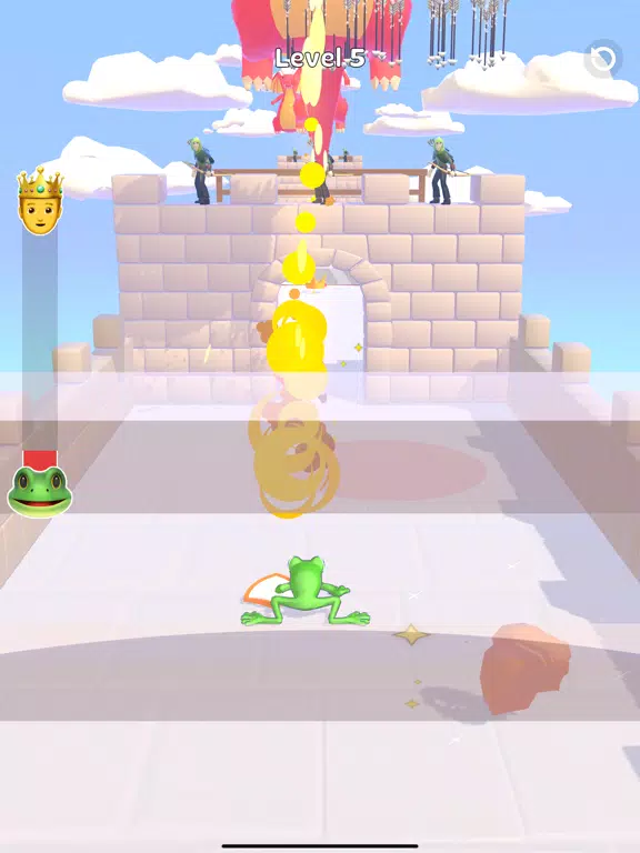 Tangkapan layar Frog Prince! iPad 