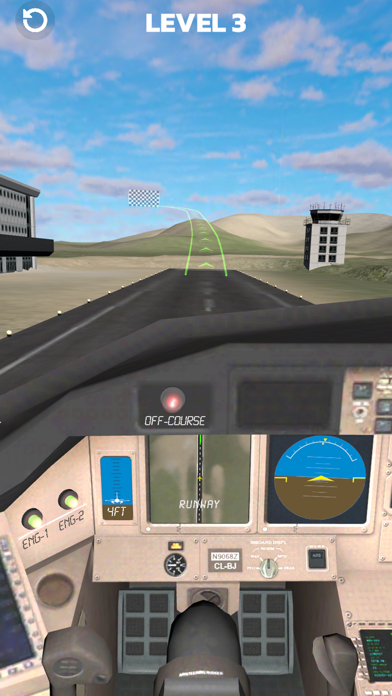 Plane Landing 3D Screenshots