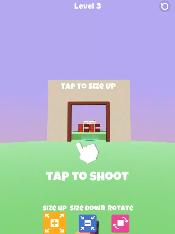 Shrinking Gun iPad  Screenshots