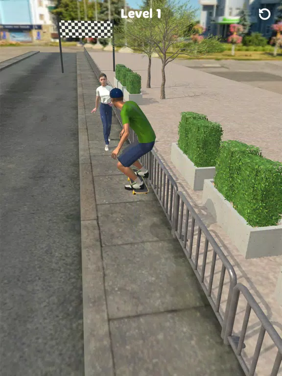 Capturas de tela do Skater! iPad 