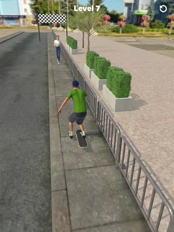 Capturas de tela do Skater! iPad 