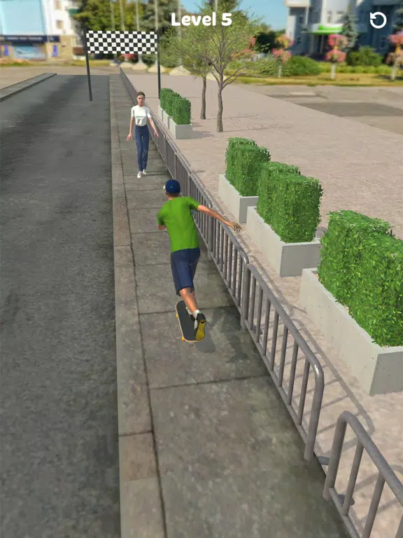 Capturas de tela do Skater! iPad 