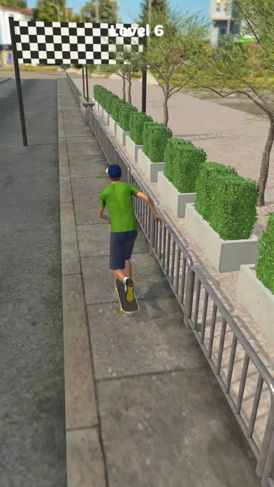 Capturas de tela do Skater!