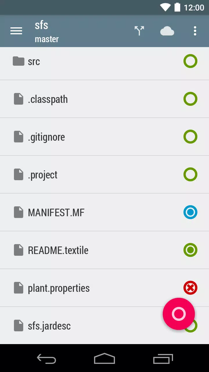 Pocket Git Screenshots