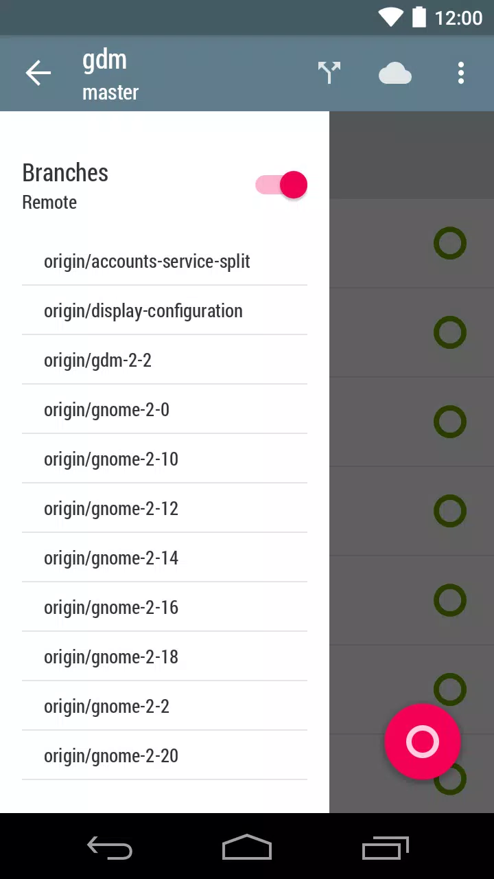 Pocket Git Screenshots