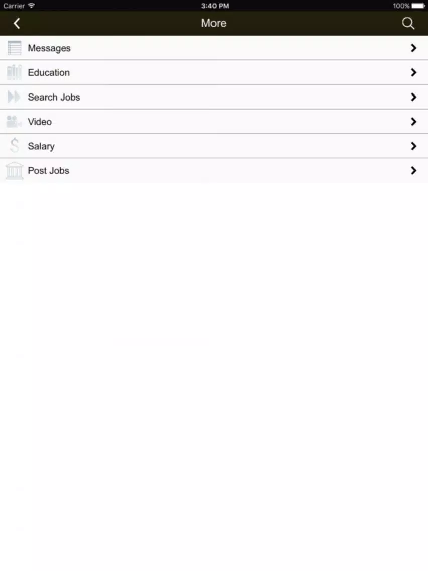 Higher Education Jobs iPad স্ক্রিনশট