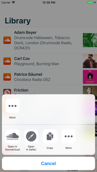 DJ Mixes, Sets and Podcasts Screenshots