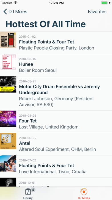 DJ Mixes, Sets and Podcasts Screenshots