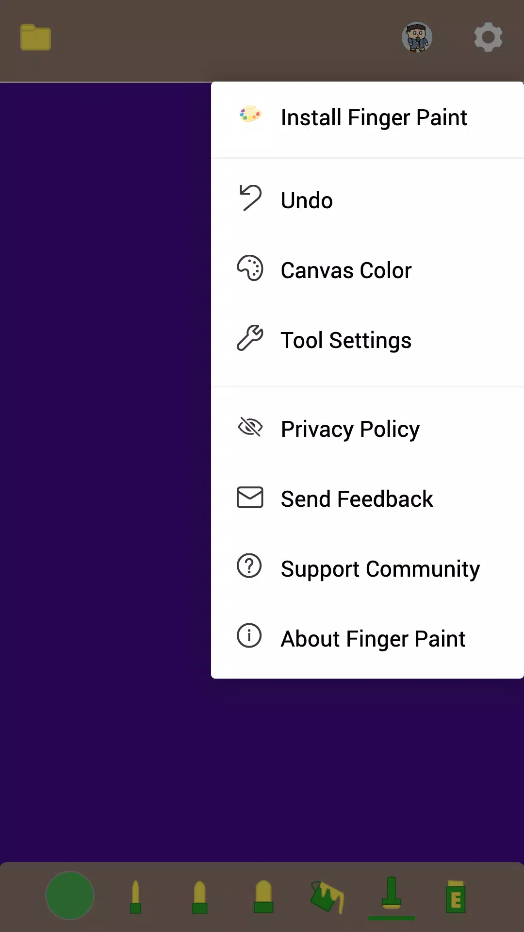 Finger Paint Screenshots