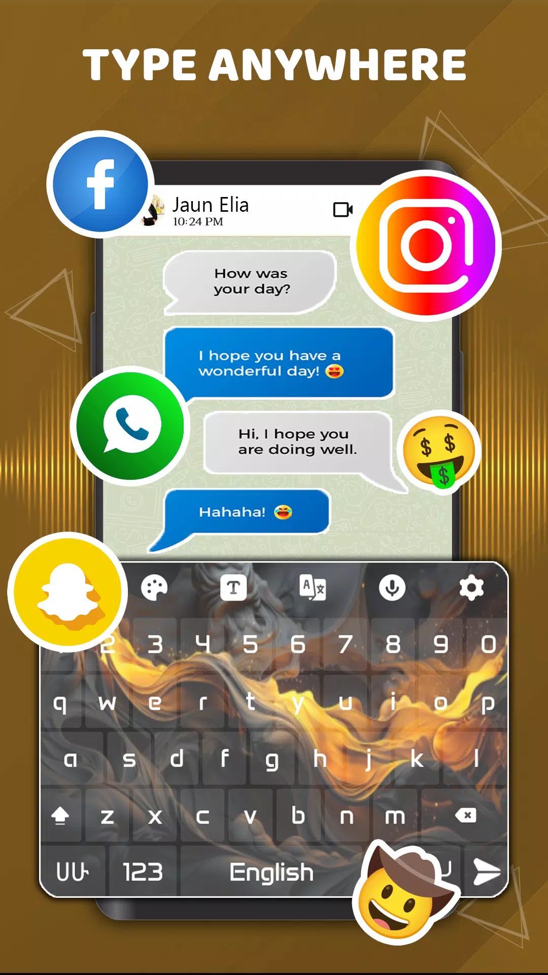 Amharic Keyboard Write Screenshots