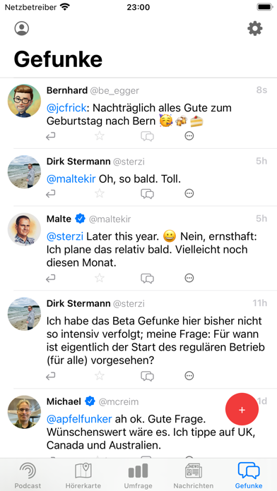Funkgerät Screenshots