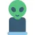 Alien Stickers - Outer Space