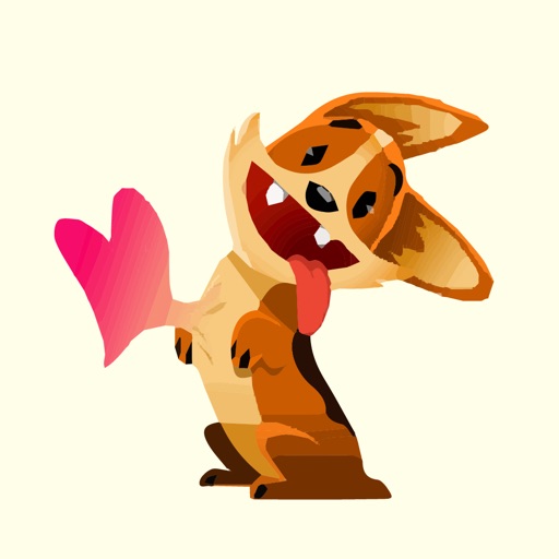 Animated Biscuit in Love Emoji Animated Biscuit in Love Emoji