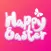 Happy Easter with Bunny & Egg