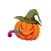 Happy Halloween Sticker Boo