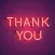 Thank You Typography Stickers