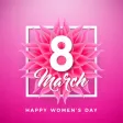 8 March Women's Day Stickers