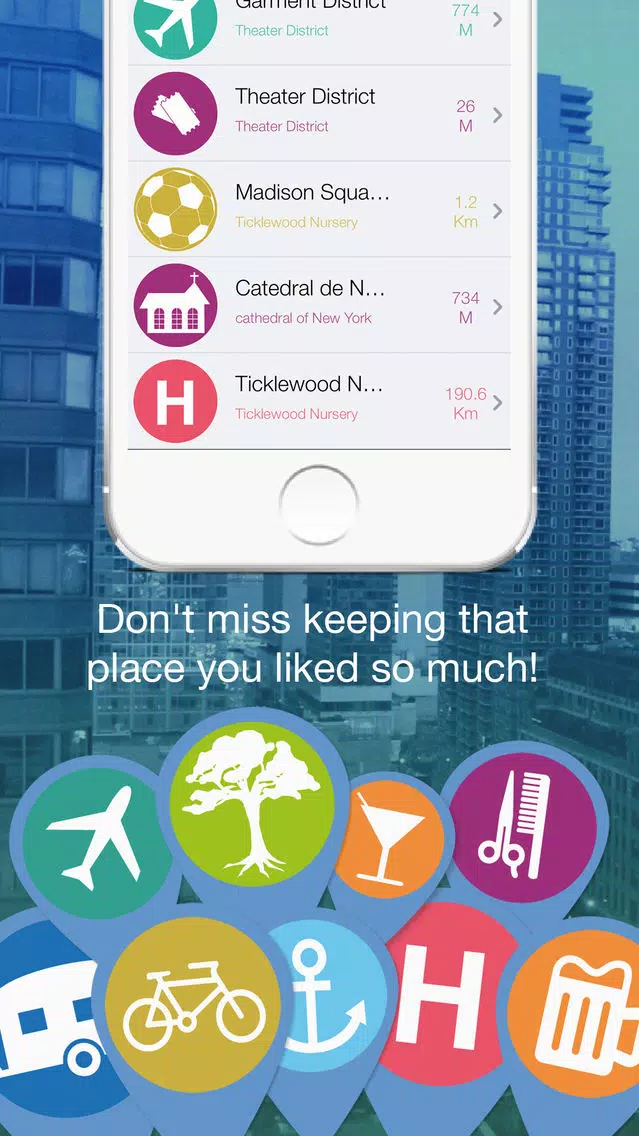 My Places: Save your favorite places Screenshots