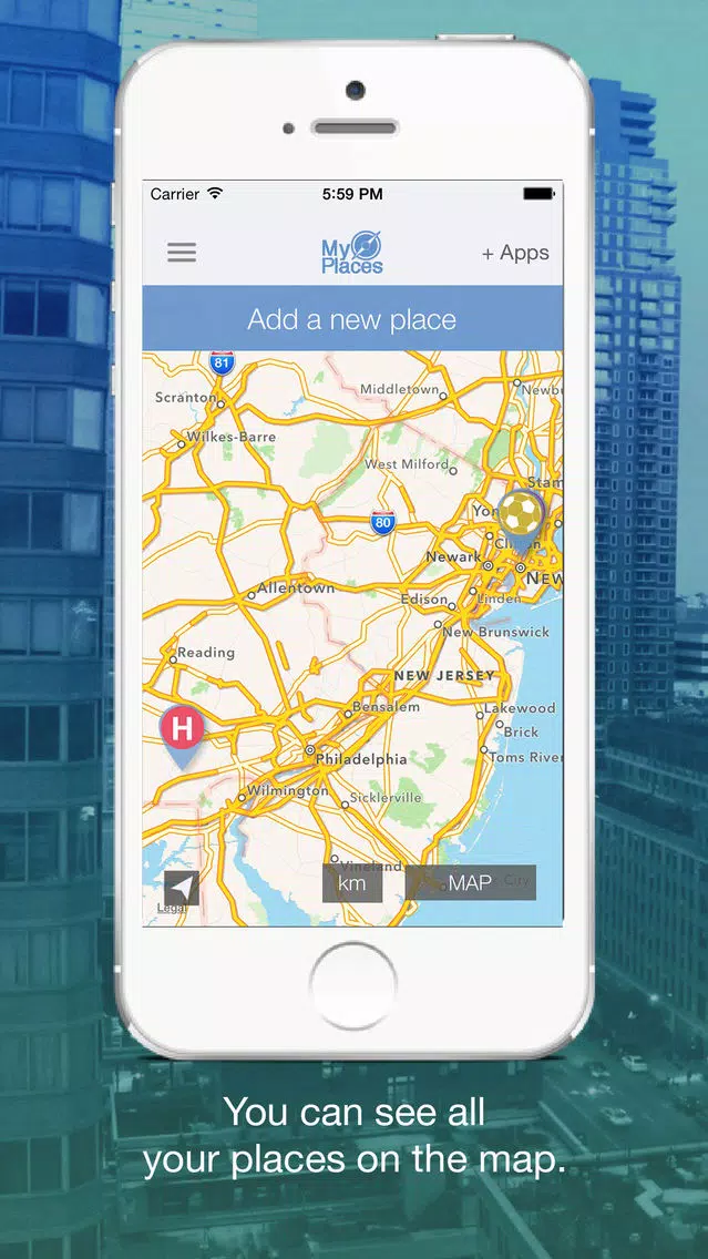 My Places: Save your favorite places Screenshots