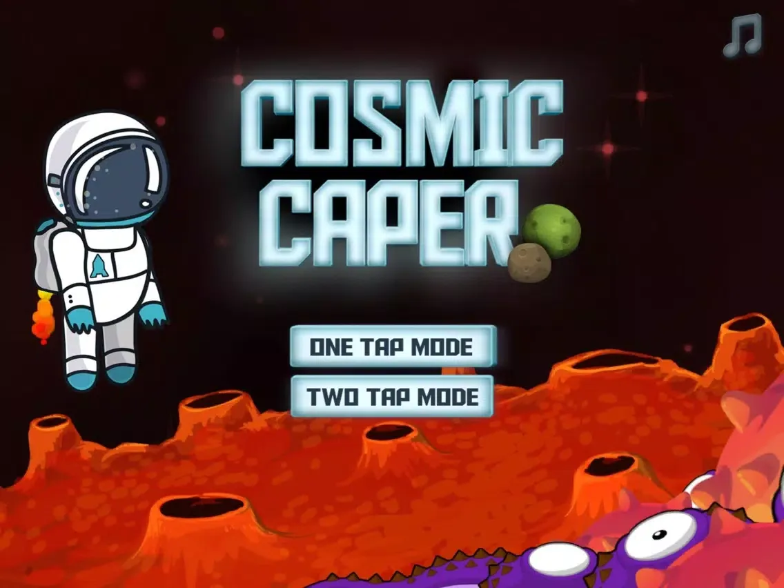 Cosmic Caper iPad 應用截圖