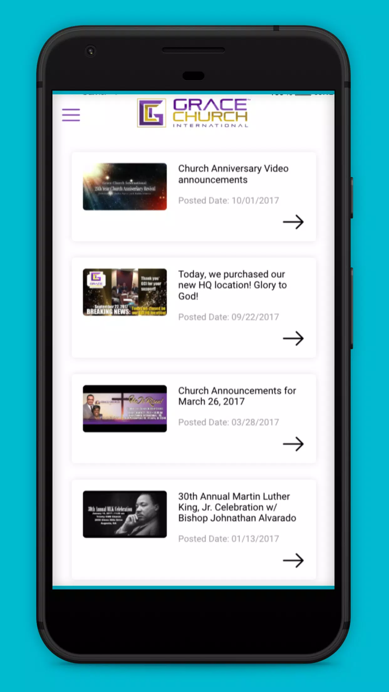 Grace Church International Screenshots