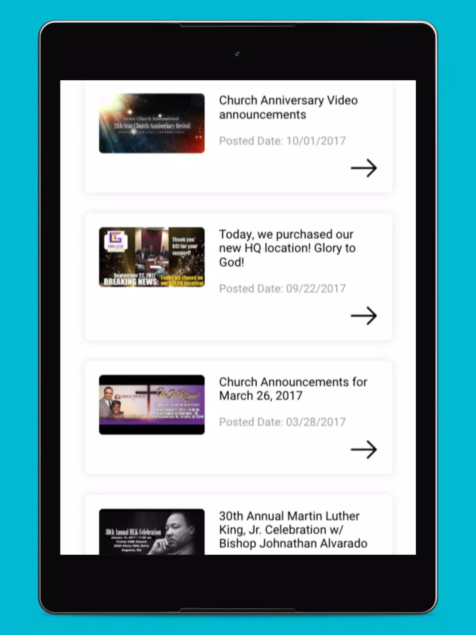 Grace Church International Screenshots