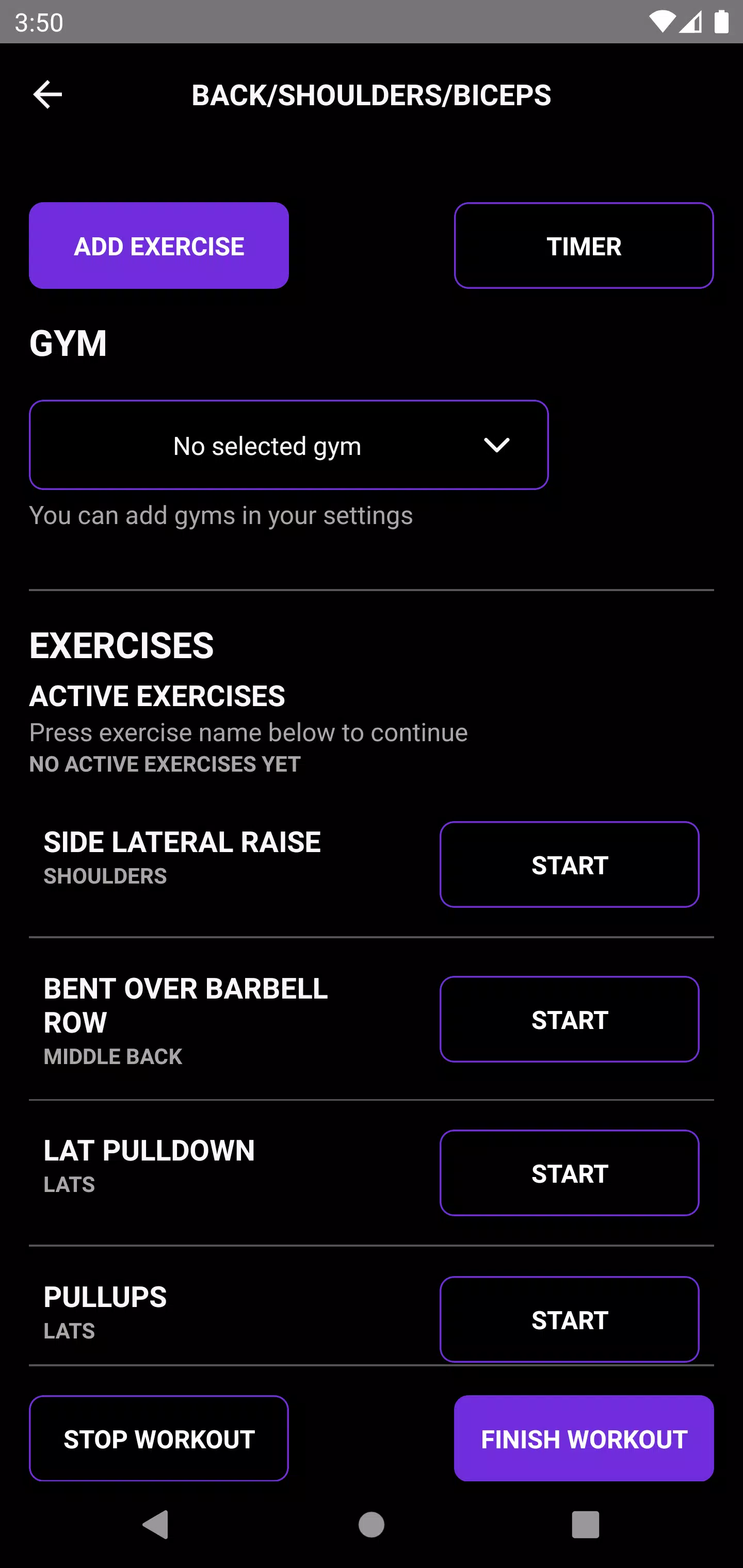 Zrzuty ekranu ApolloFit