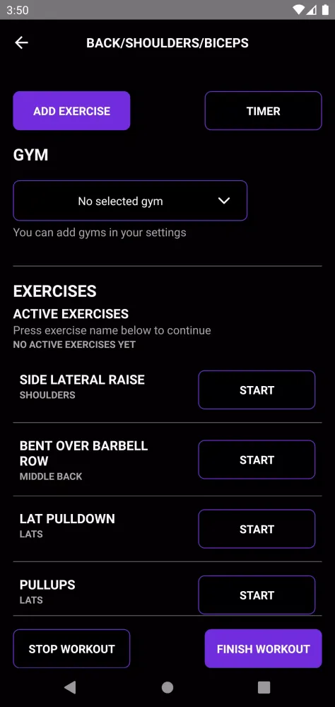 ApolloFit Screenshots