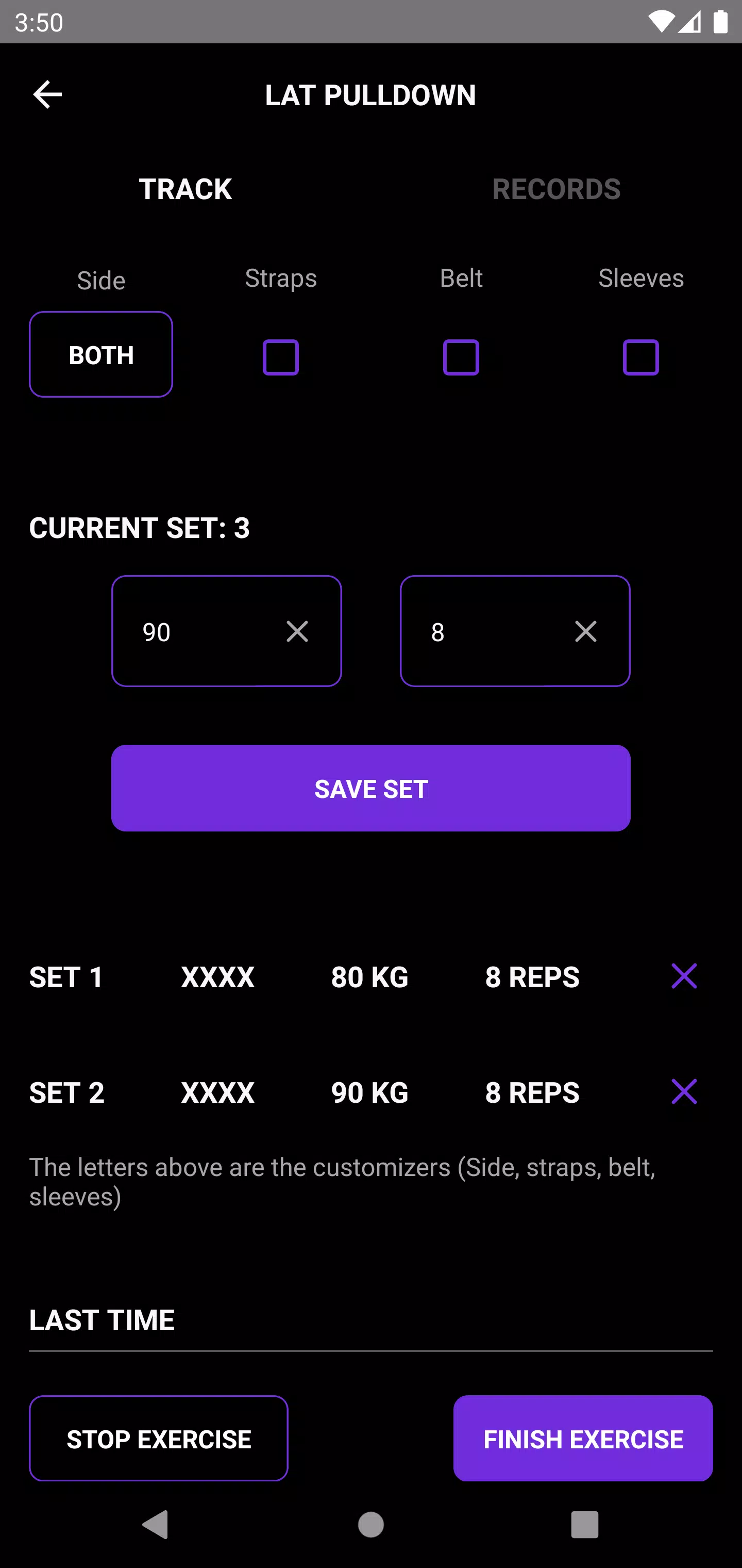 Zrzuty ekranu ApolloFit