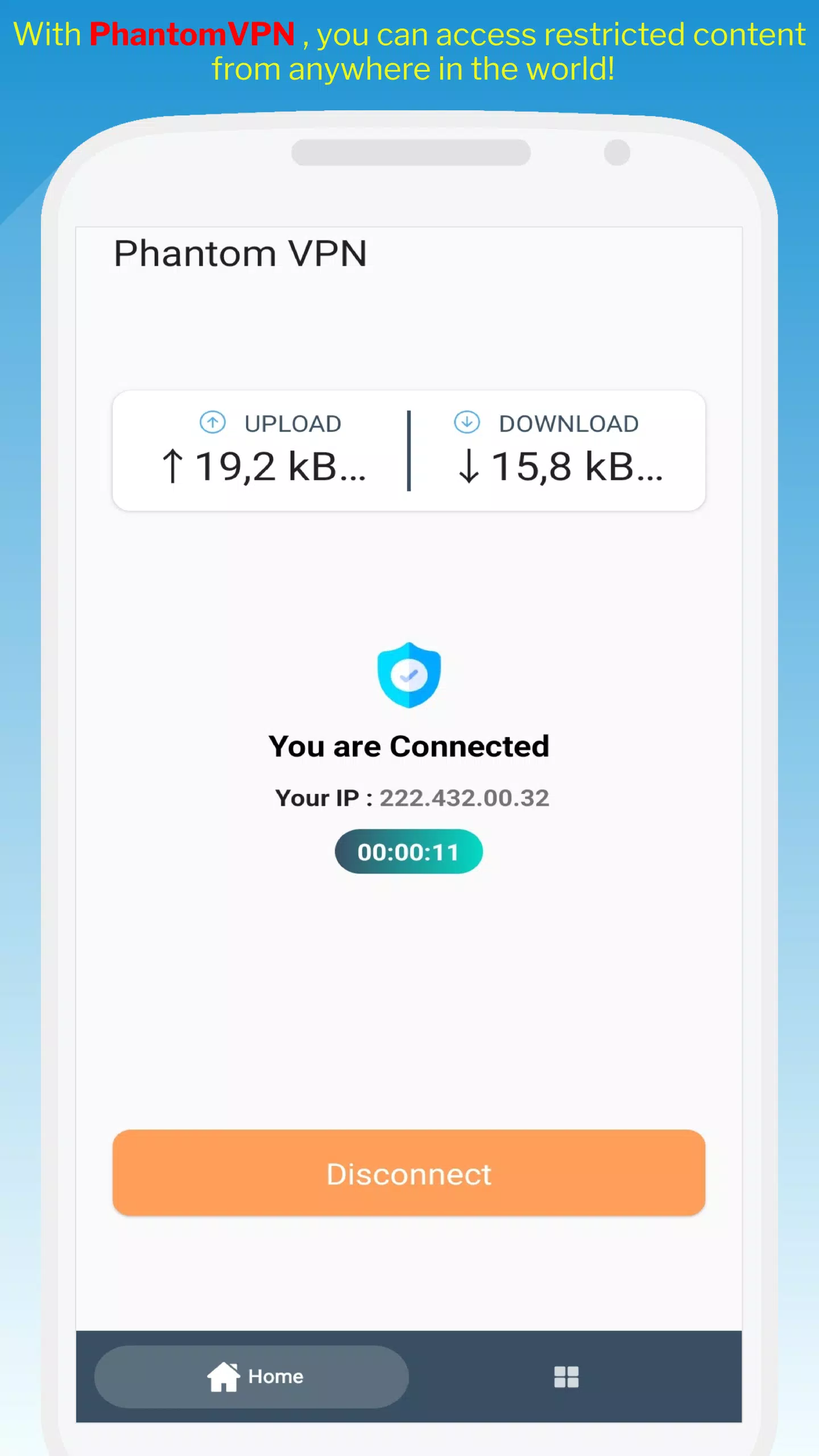 Phantom VPN Screenshots