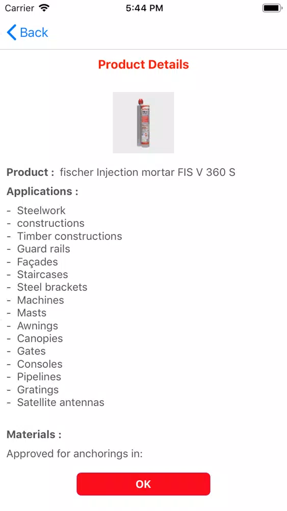 Fischer Loyalty Screenshots