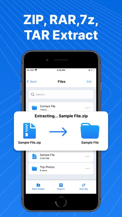 Zip & RAR Extractor - Unzip 7z Screenshots