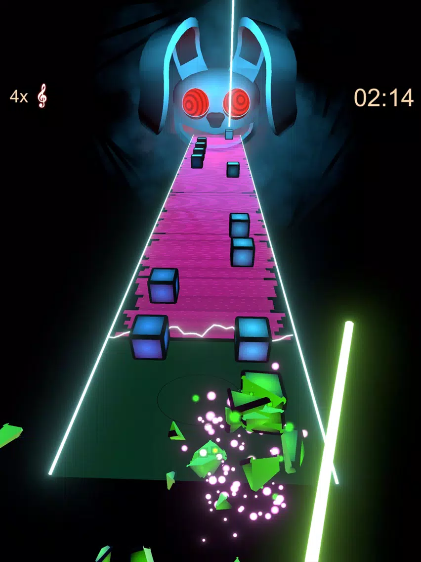 Capturas de tela do BEAT SABER POCKET EDITION iPad 