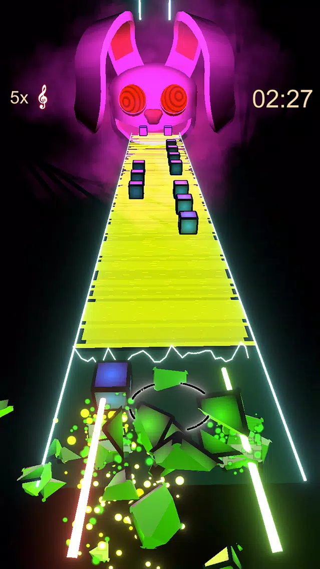 Capturas de tela do BEAT SABER POCKET EDITION