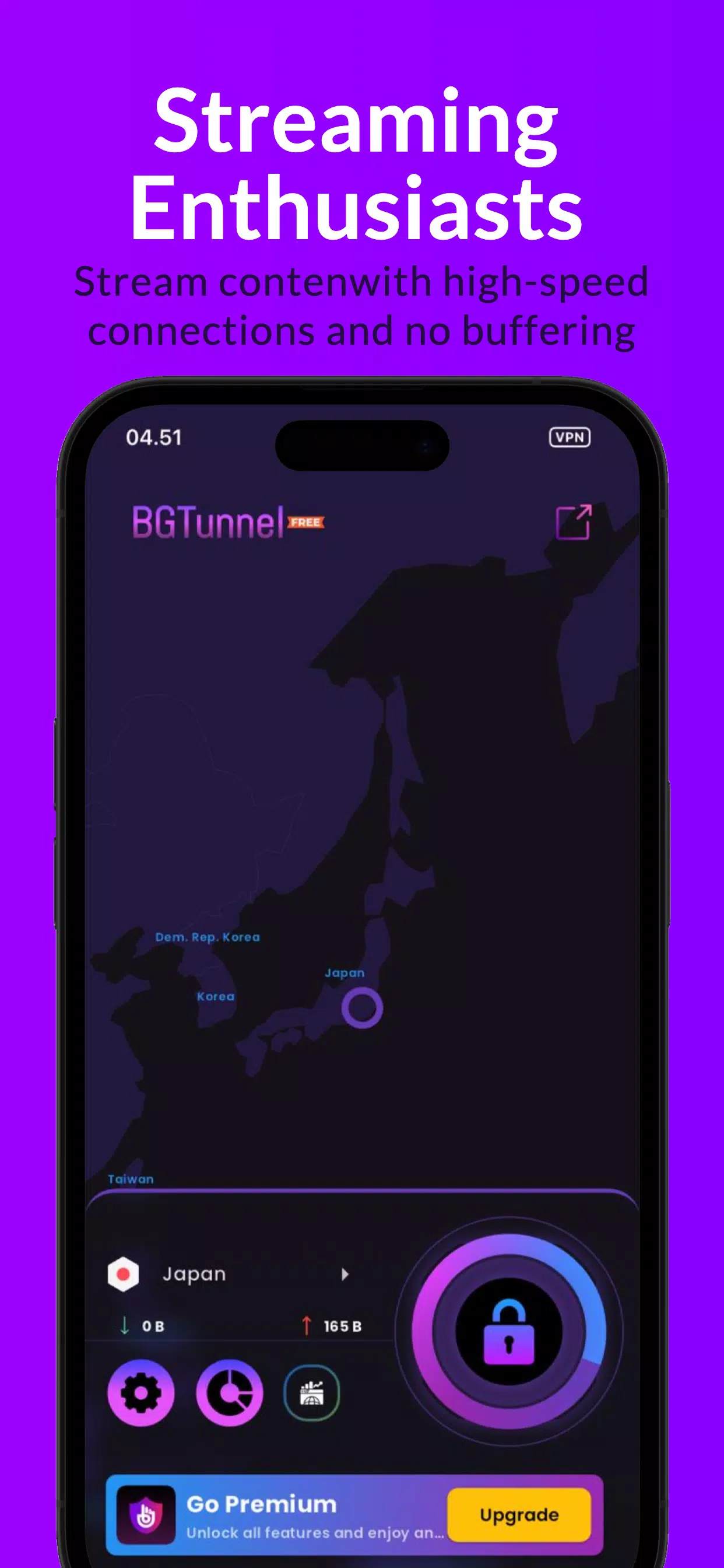 BGTunnel VPN Screenshots