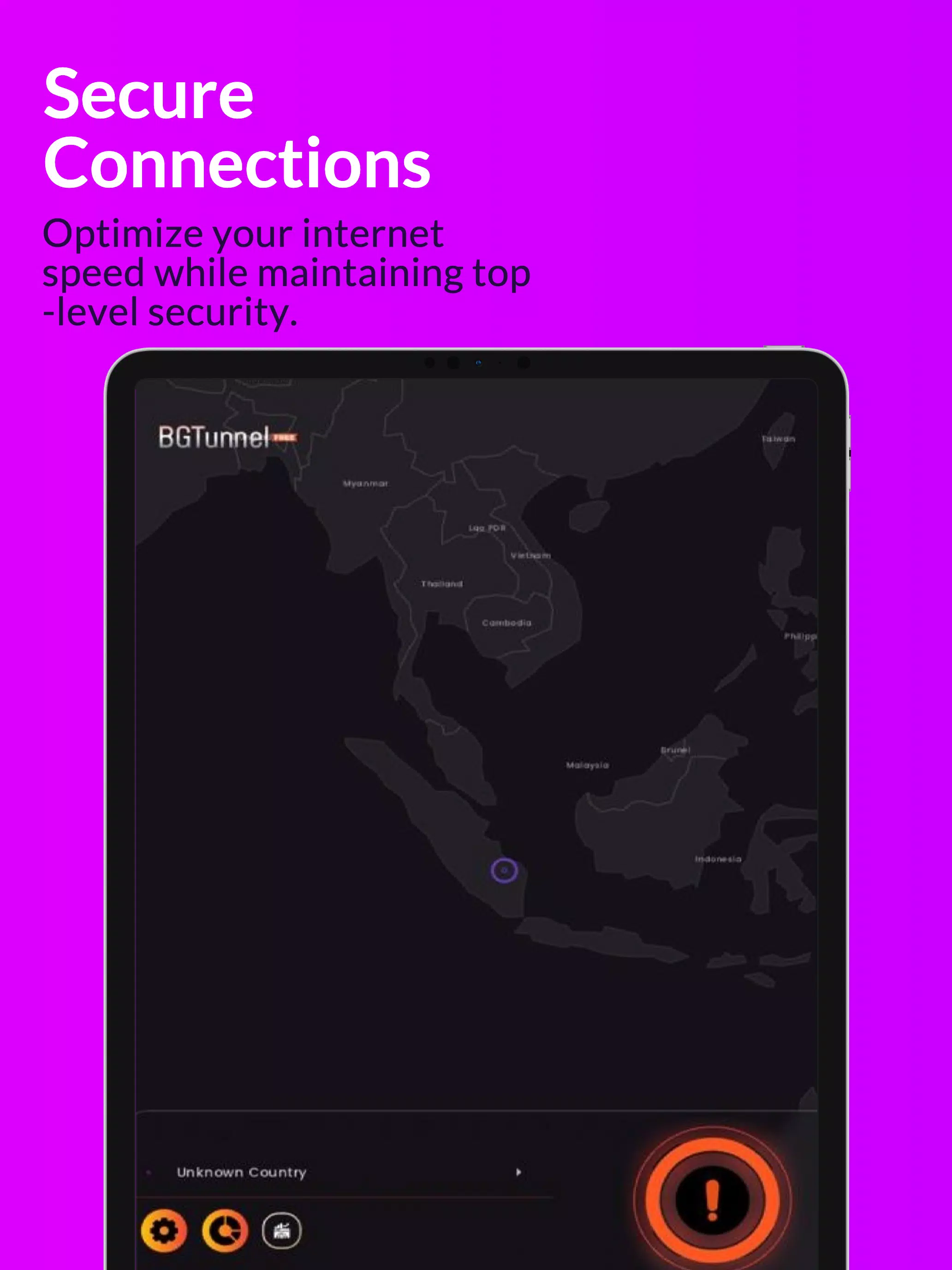 BGTunnel VPN Screenshots