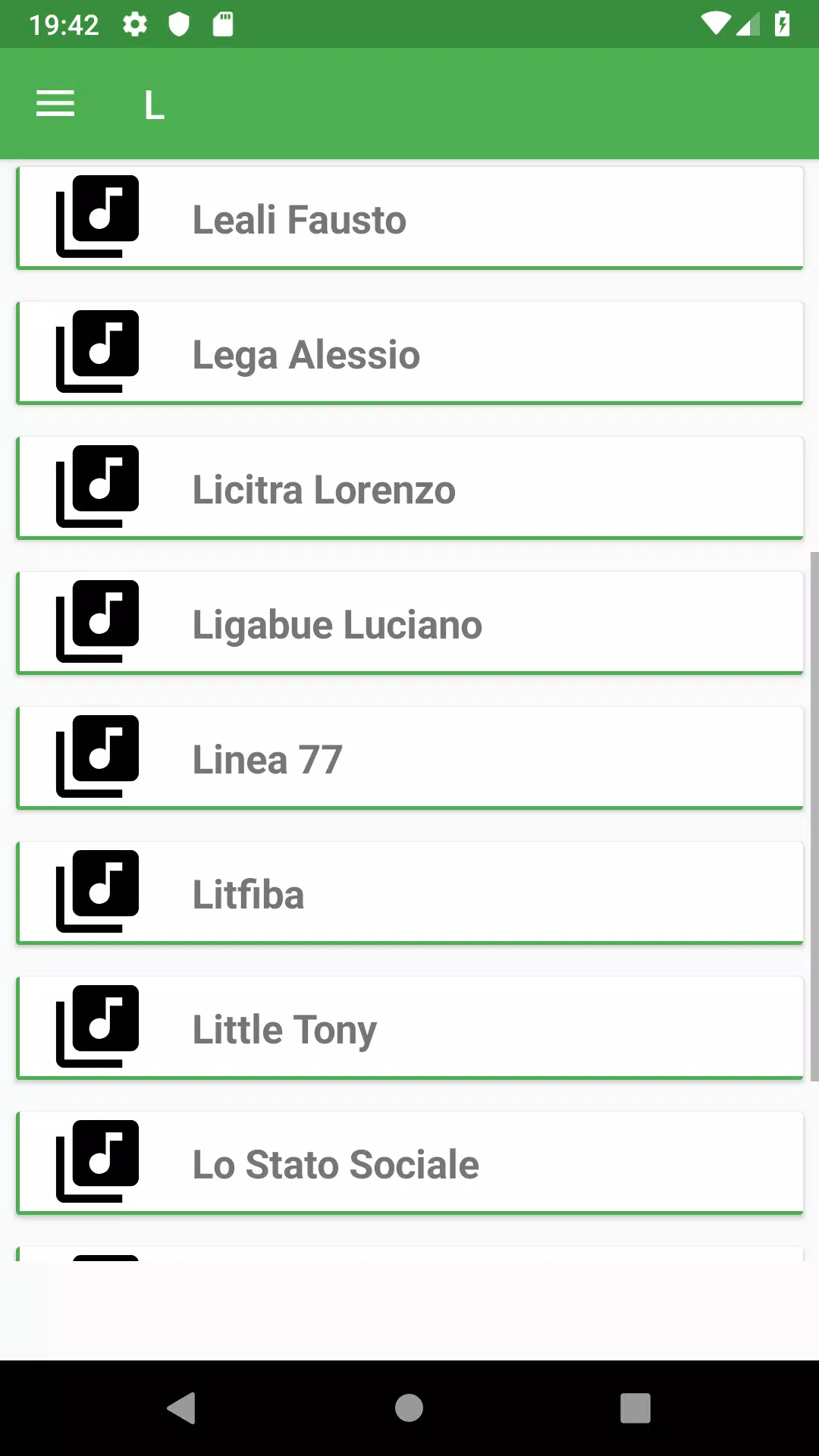 Canzoniere Italiano Screenshots